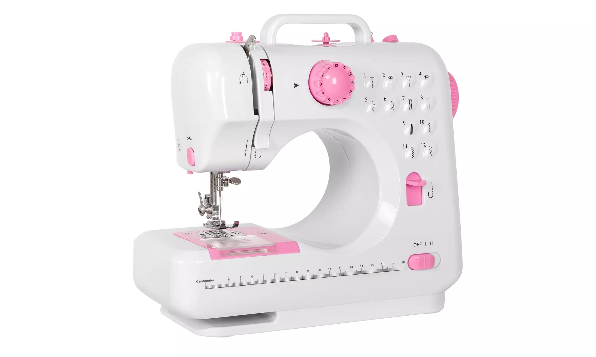 12 Stitches Sewing Machine, Multifunctional Mini Portable Sewing Machine - Second Medium