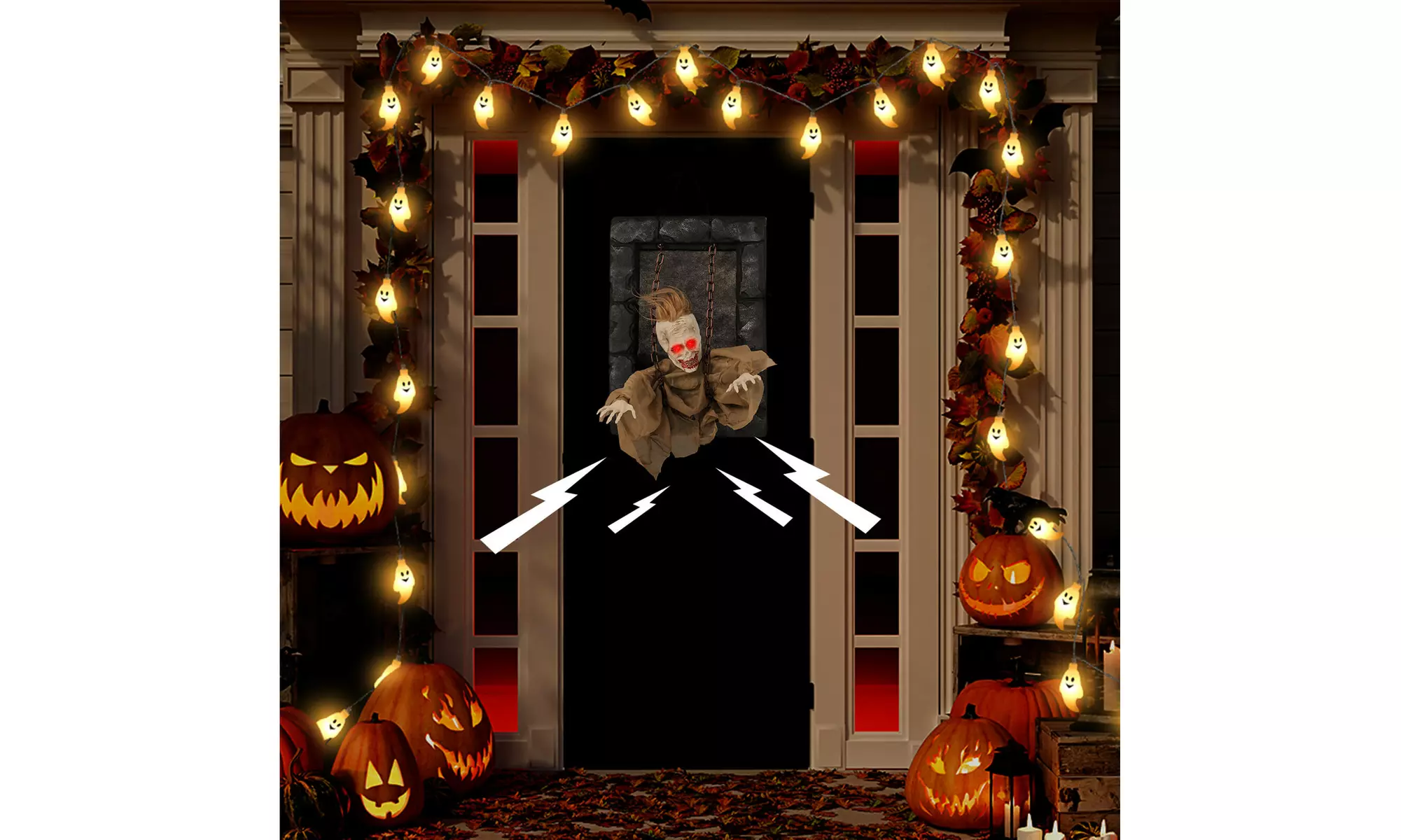 Animated Halloween Decorations: Bring Your Yard to Life by Costway