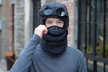 Winter Windproof Thermal Trapper Hat with Glasses Cycling Ski Mask  - Second Medium