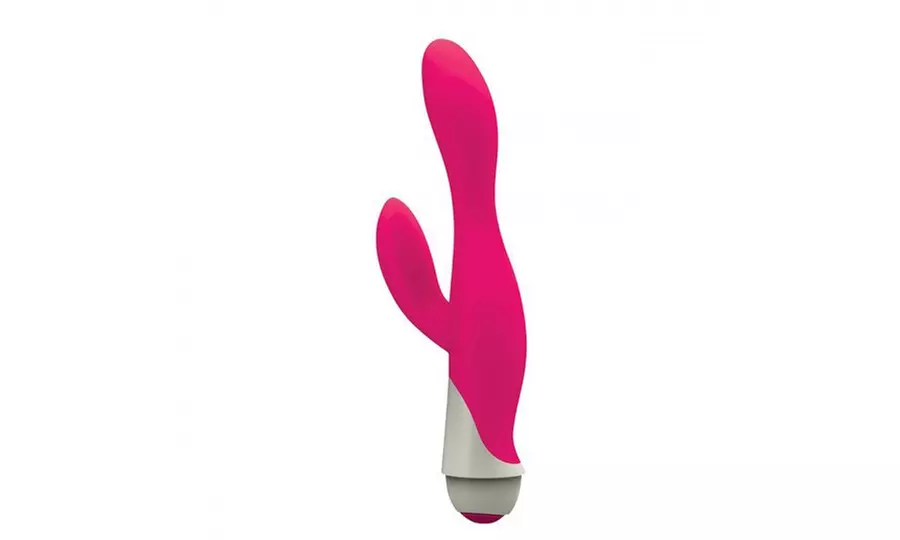 Serena 7 Speed Silicone Rabbit Vibrtor- Pink - Primary Image