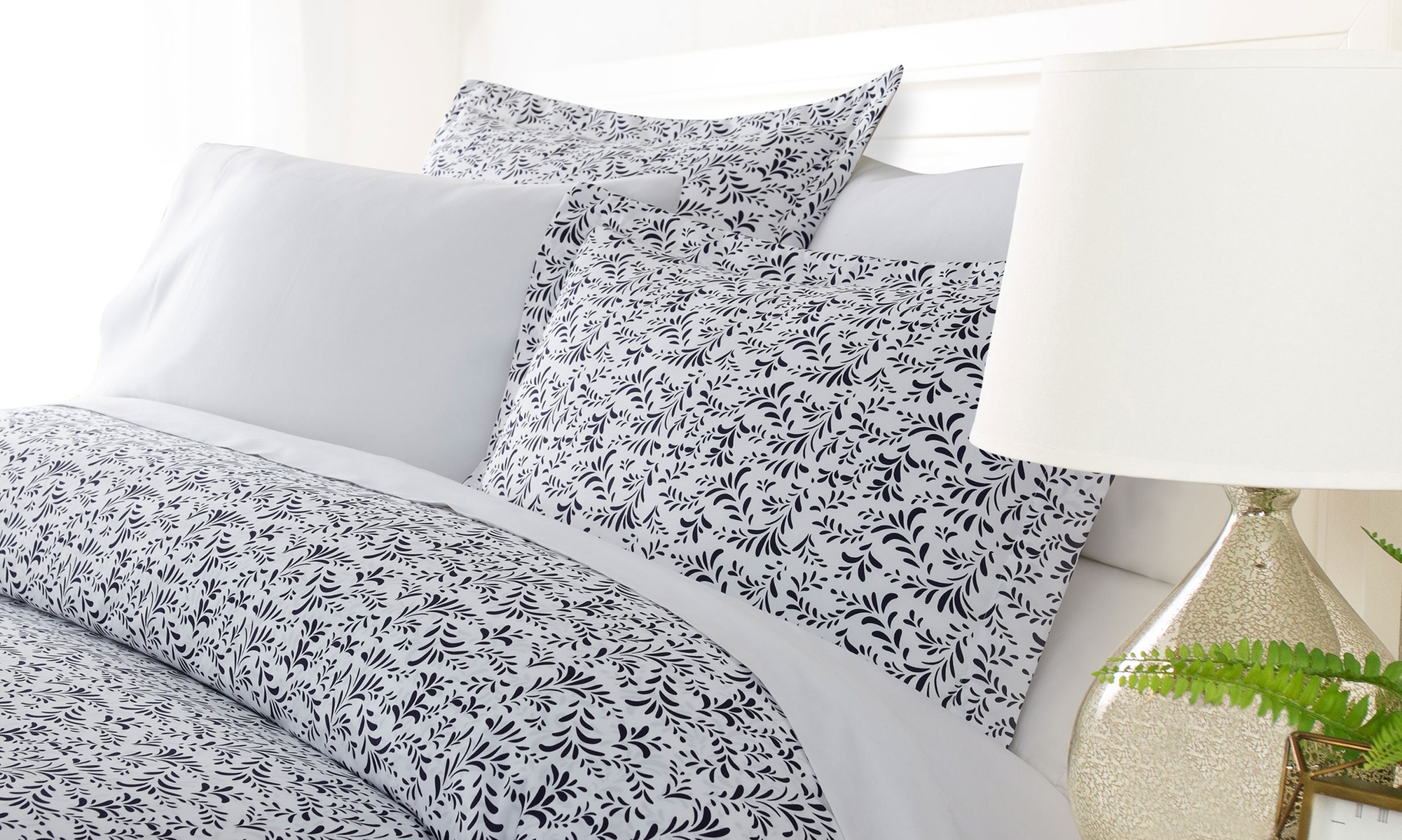 Home Collection Luxury Ultra Soft Patterned Duvet Sets (2 or 3-Piece)