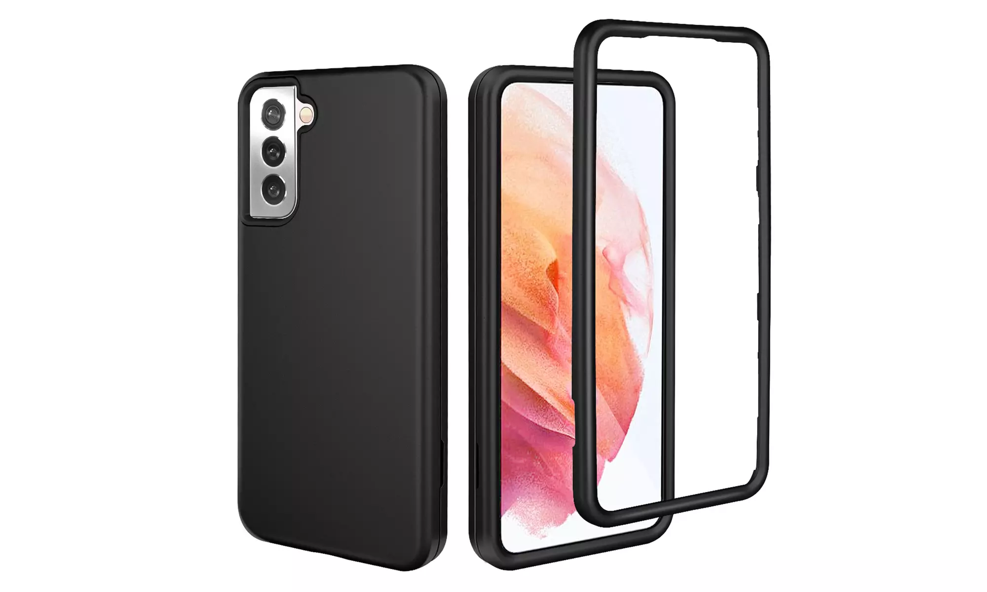 3 In 1 Shockproof Slim Armor Hybird Silm Case For Samsung Galaxy S21/S21 Plus