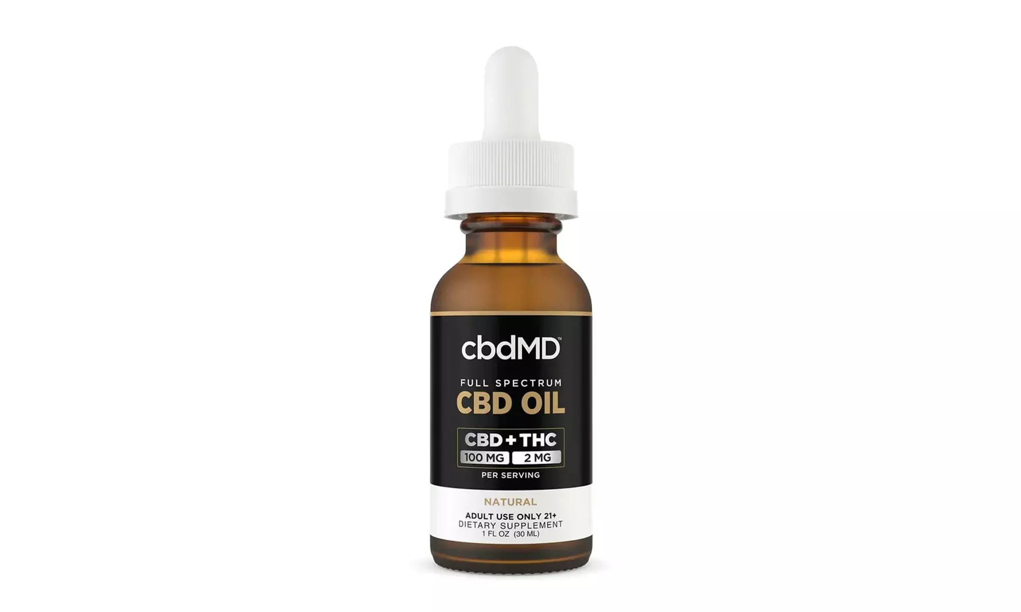 cbdMD Premium Grade CBD Tinctures 750MG - 7500MG (Multiple Varieties) 