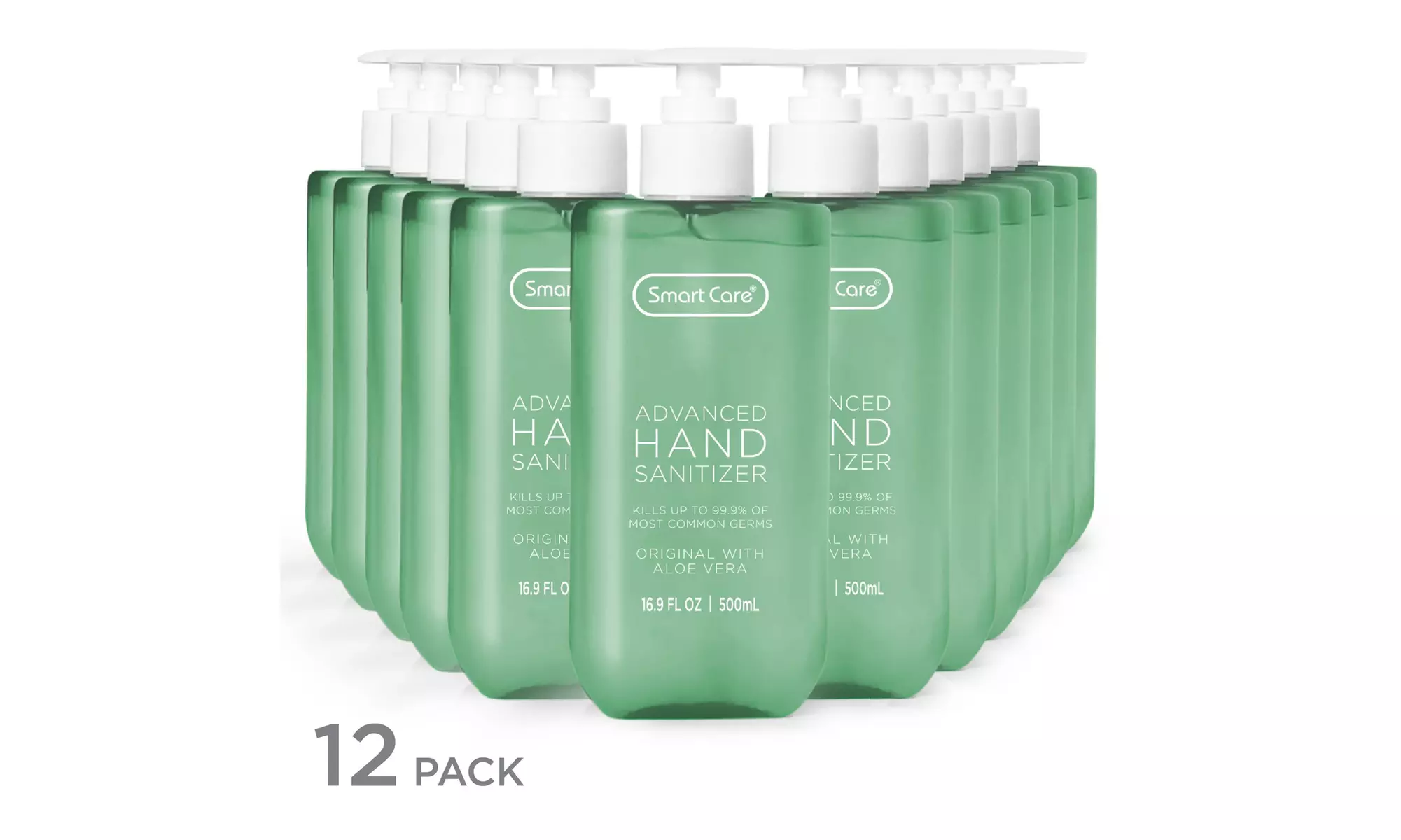 Smart Care Advanced Hand Sanitizer (Aloe Vera) 16.9oz - Second Medium