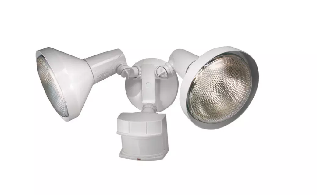 Heath Zenith Dualbrite Motion Sensor Light, 240, White - Primary Image