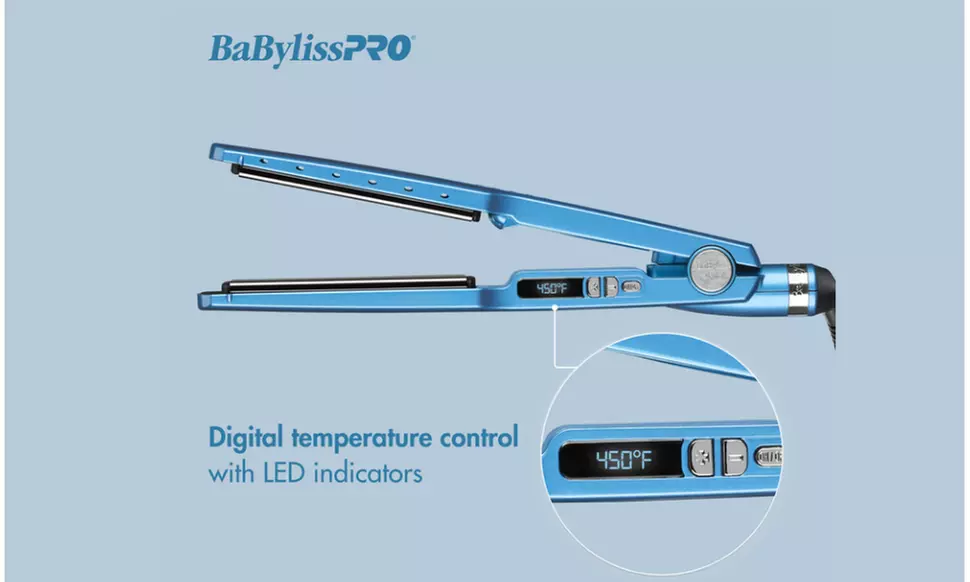 BaBylissPRO Babyliss Nano Titanium 1", 1.25" or 1.75" Straightening Flat Iron