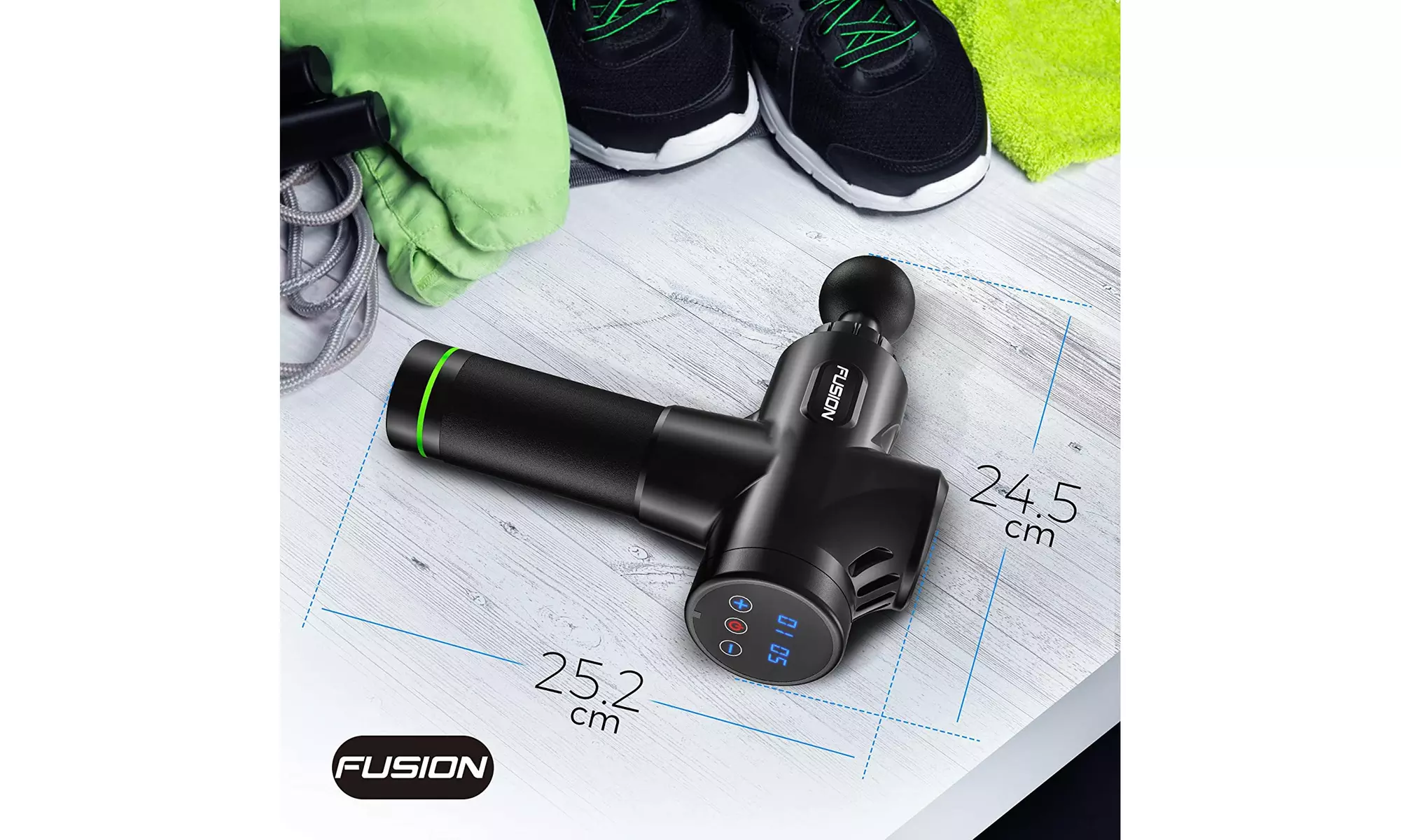 Fusion Muscle Massage Gun Deep Tissue Percussion Muscle Massager Gun  - Primary Image