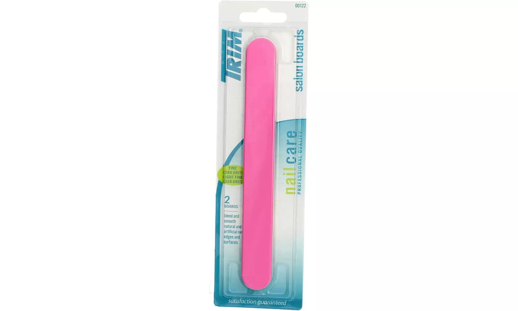 Trim Nail Files, 2 Count  Dual-Sided Nail Board with 280/320 Grit - Second Medium