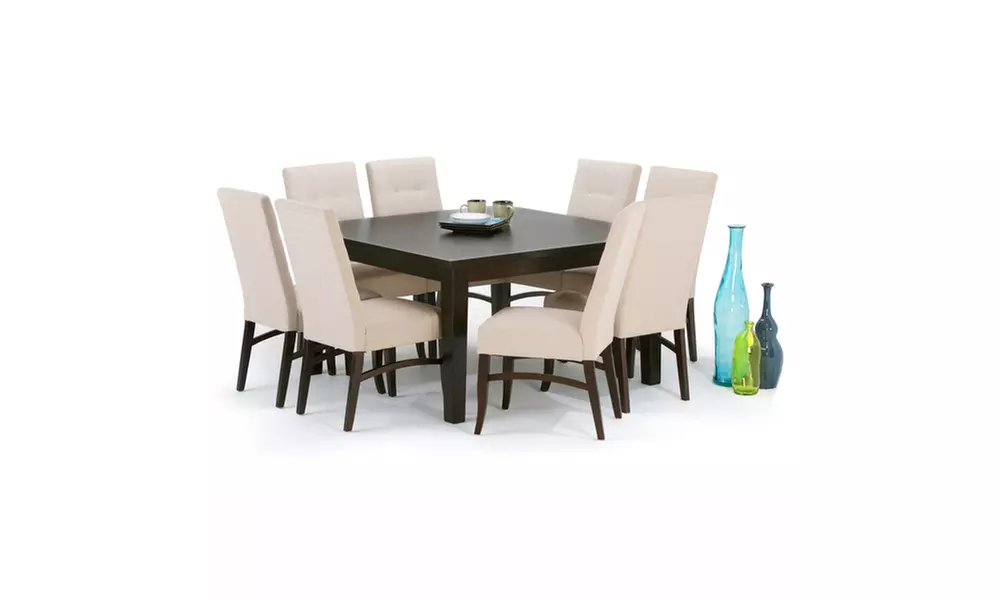 Eastwood 54 inch Square Dining Table in Java Brown - Primary Image