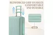 Cosytown Three-Piece Vertical Stripe-Design Luggage Set - Second Medium