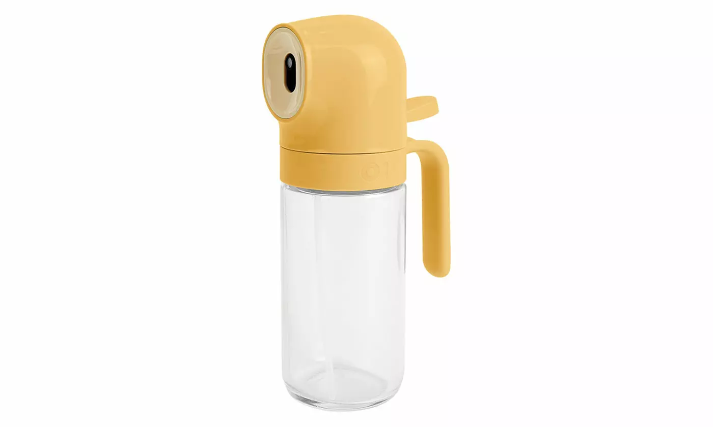 8.4oz Glass Oil Spray Bottle for Kitchen, Salad, Frying, BBQ