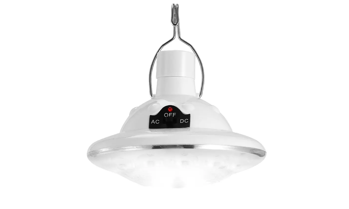 SolarEK 22-LED Solar Powered Hanging Light Lamp w/ 3 Modes & Remote Control