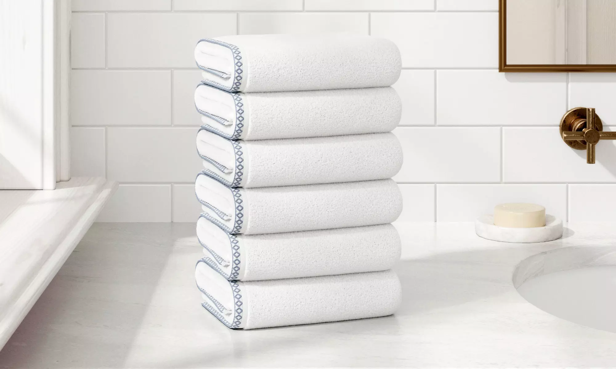 Boho-Inspired Quick-Dry Cotton Towels