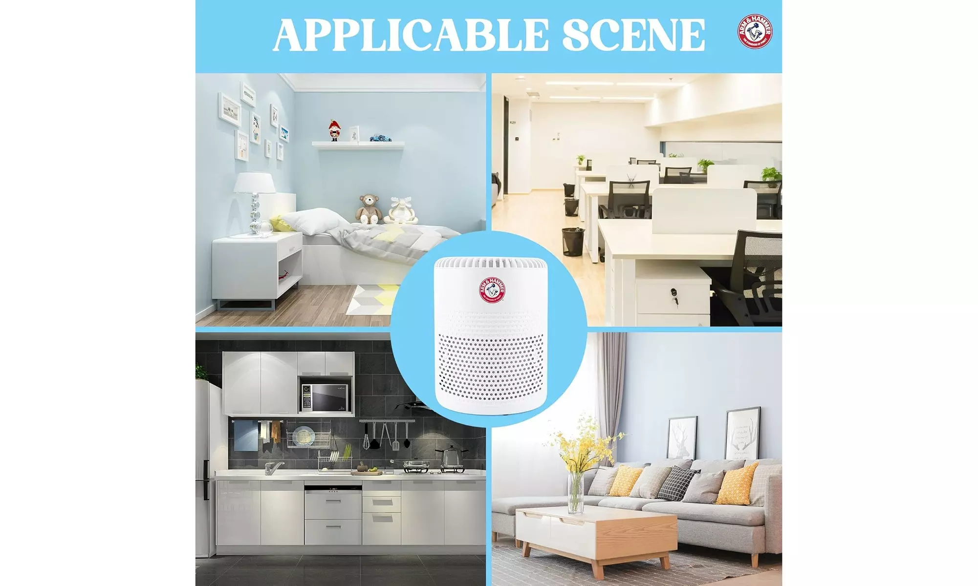 Arm & Hammer Air Purifiers: 1 or 2 Pack