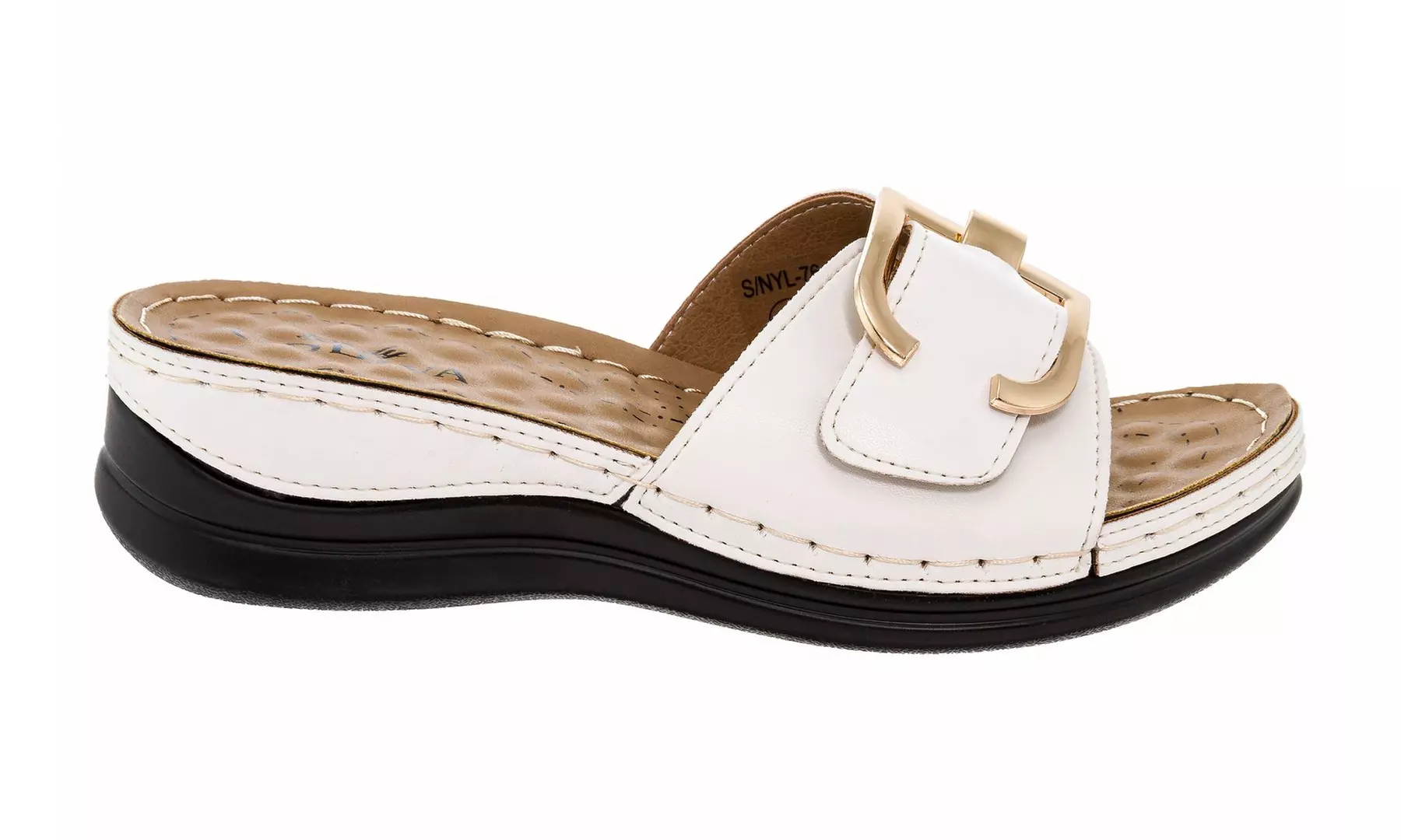 Lady Godiva Comfort Wedge Sandals