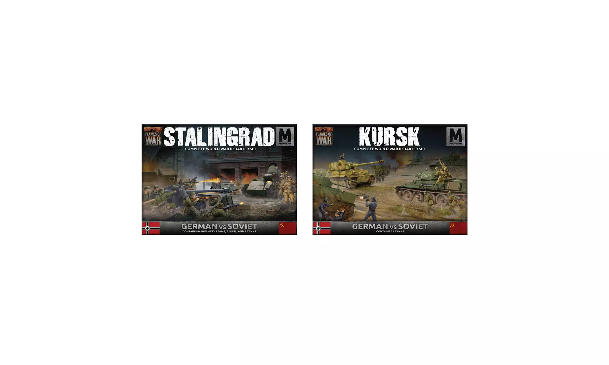 Battlefront - Eastern Front Starter Set with Stalingrad and Kursk Pack - Second Medium