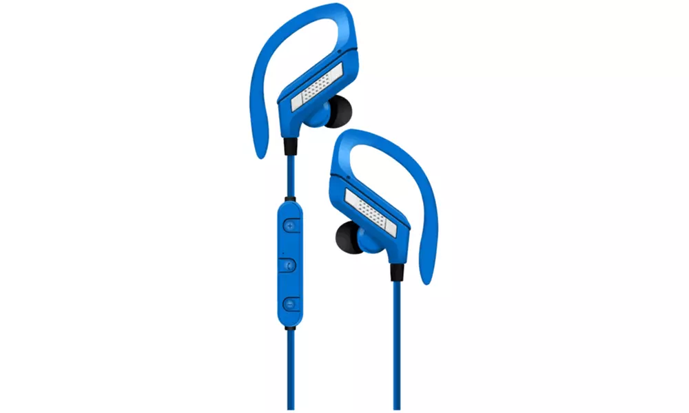 Elyxr Wireless BT Water-Resistant Earbuds with Pouches (2-Pack) - Primary Image