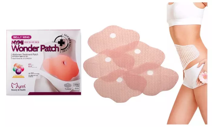 5 Pack Slimming Patch Belly Slim Patch Abdomen Fat Burning Navel Stick - Primary Image