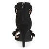 Image 11: Journee Collection Womens Ankle Strap Flower High Heels