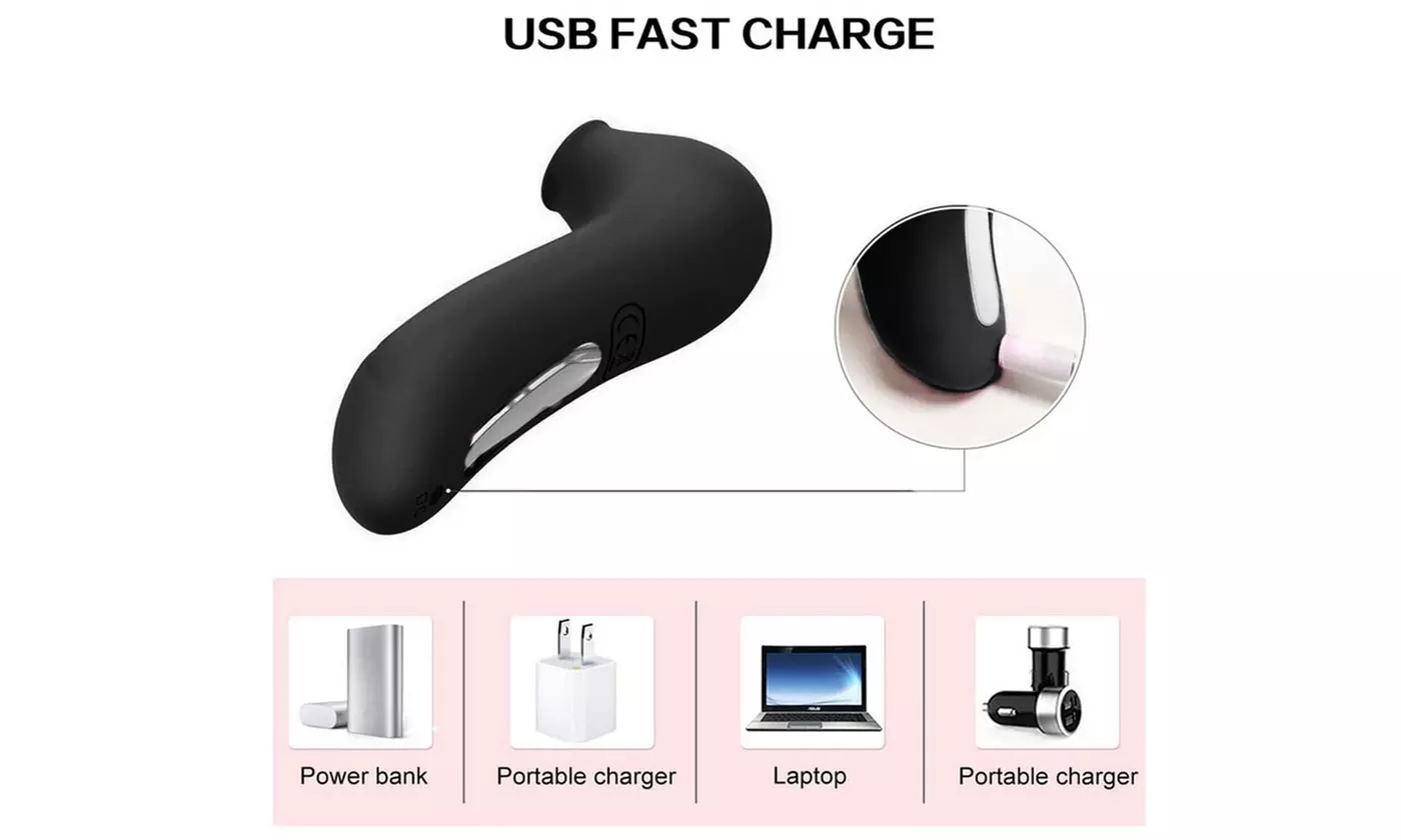 10 Speed Clit Vibrator Nipple Sucking Vibrating Clitoral Stimulator Sex Toys
