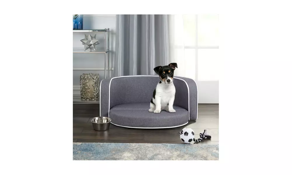 30" Pet Sofa, Dog sofa, Dog bed, Cat Bed, Cat Sofa with Cushion - Primary Image