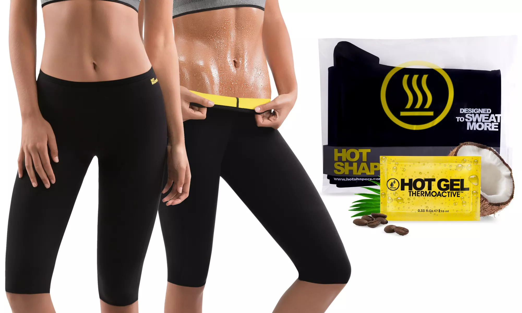 Women's Thermal Slimming Pants with Sweat Gel Free Sample (0.33 Fl. Oz.) - Primary Image