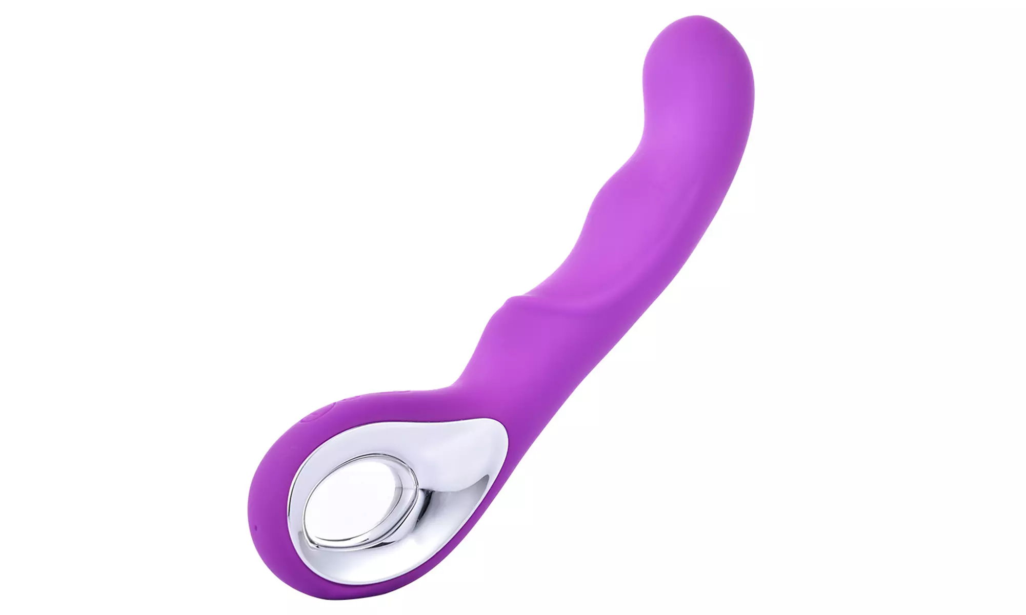 10 Speeds Vibrating Wand Dildo G Spot Vibrator Discreet Sex Toy, Rechargabe