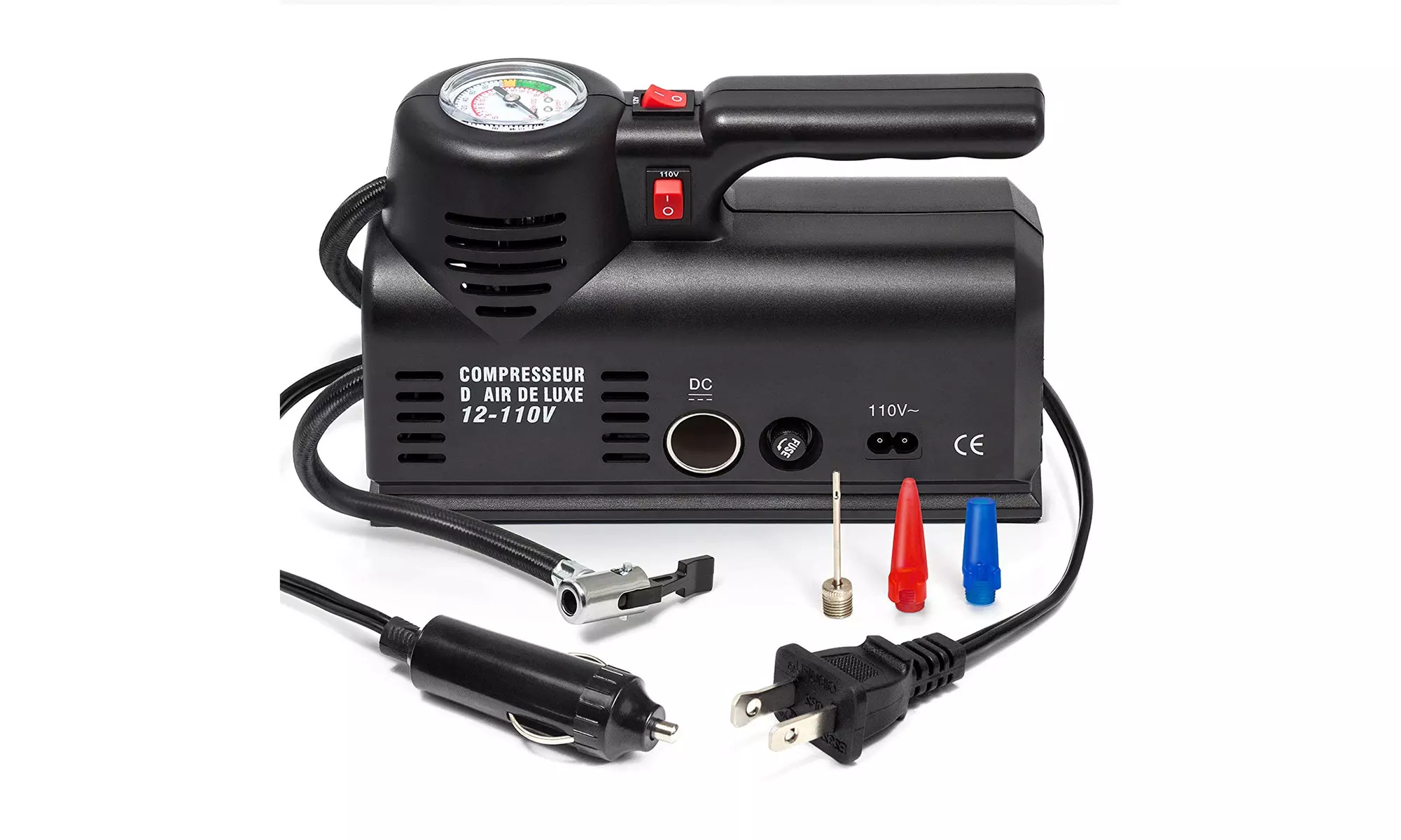 Kensun D1001 AC/DC Heavy Duty Multi-Function Air Compressor Tire Inflator - Primary Image