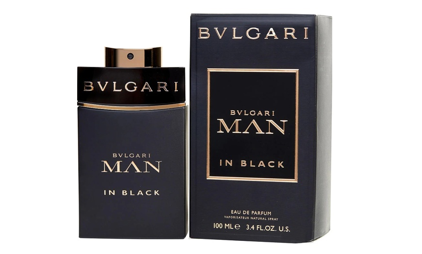 Image 1: Bvlgari Man Black EDP Spray for Men 3.4 Fl. Oz.