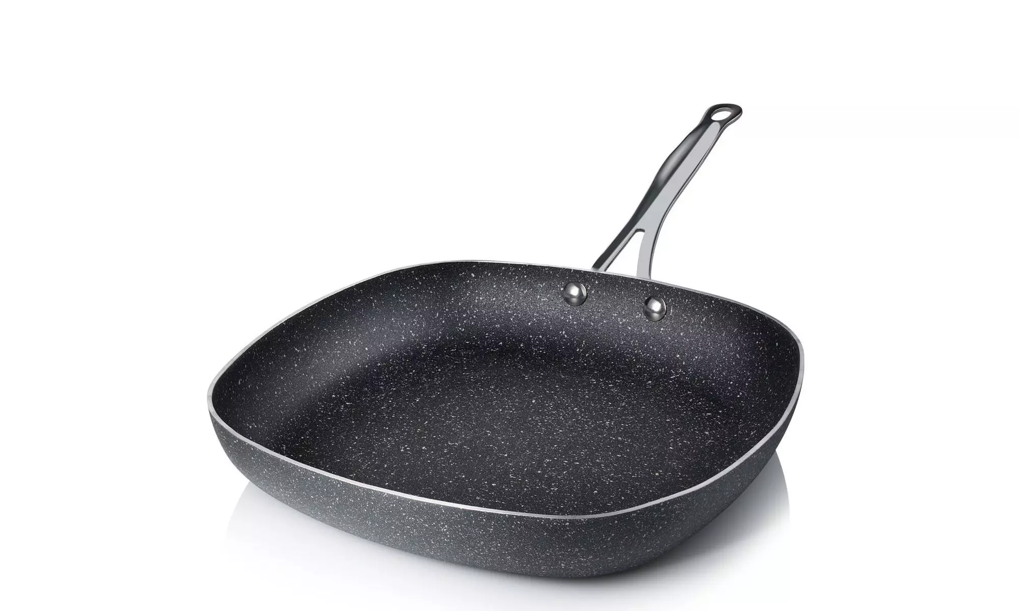 Granite Rock 12" Nonstick Triple Coated Mineral Enforced Square Frying Pan - Primary Image