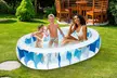 Bestway Inflatable Swimming Pool w/ Air Valve and Drain Plug - 90" x 60" x 20" - Second Medium