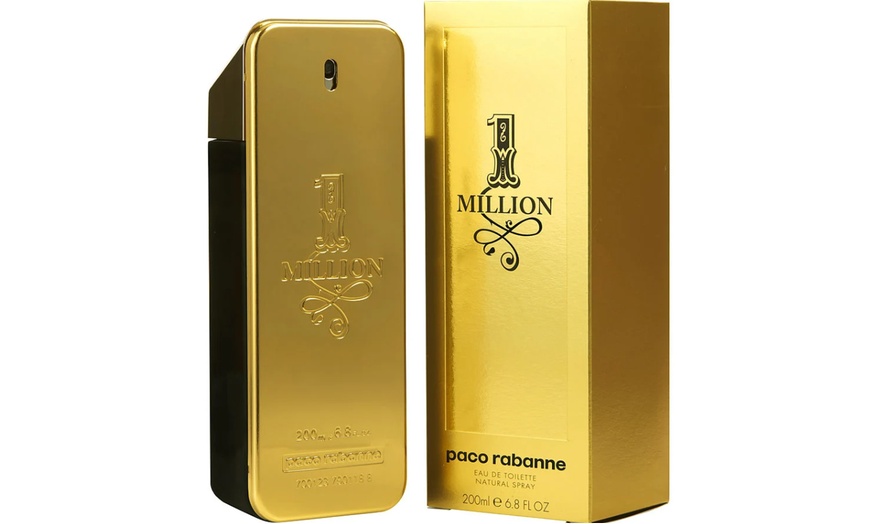 Image 4: Paco Rabanne One Million Eau de Toilette for Men (Multiple Sizes)