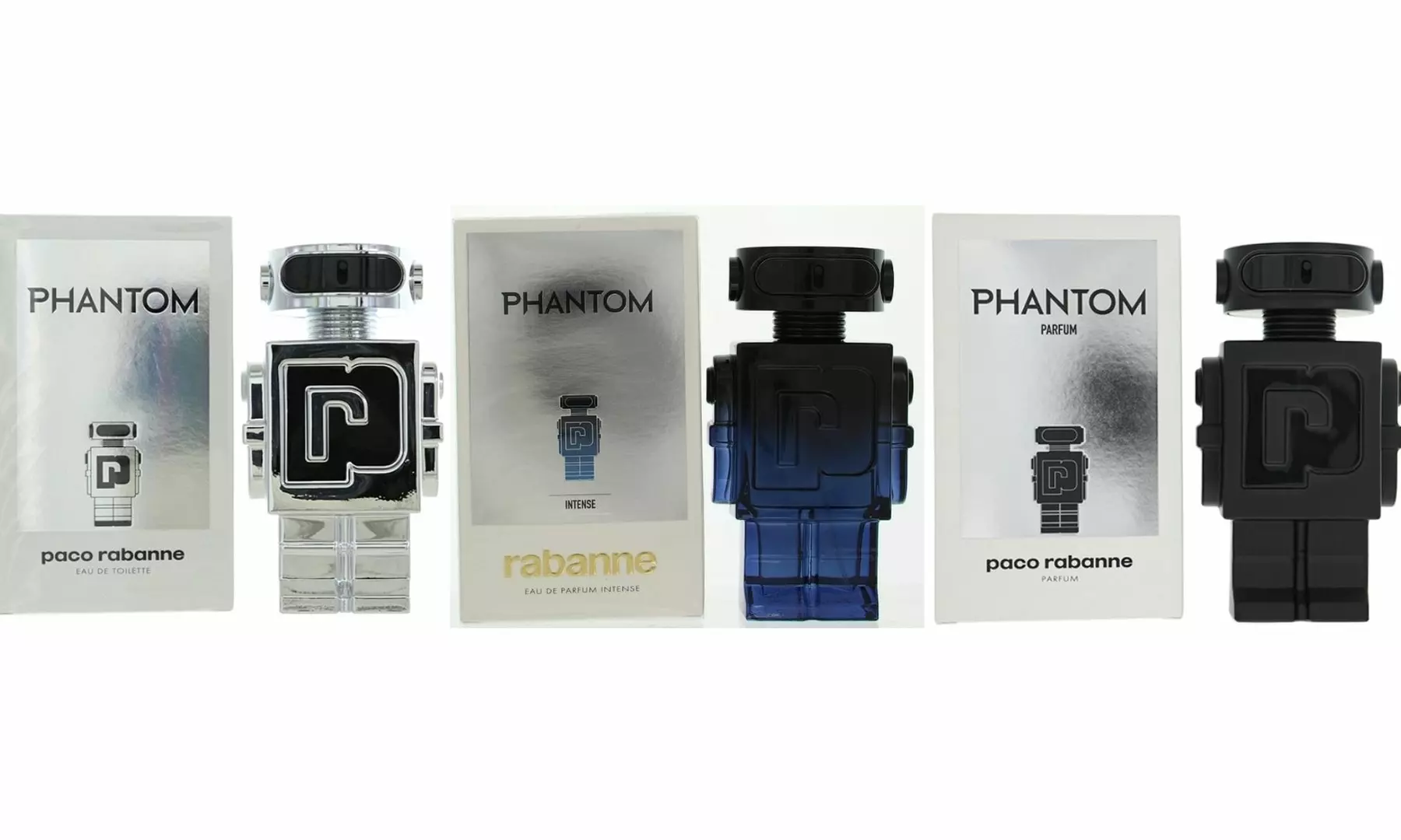 Paco Rabanne Phantom or Phantom Intense for Men - 3 Options