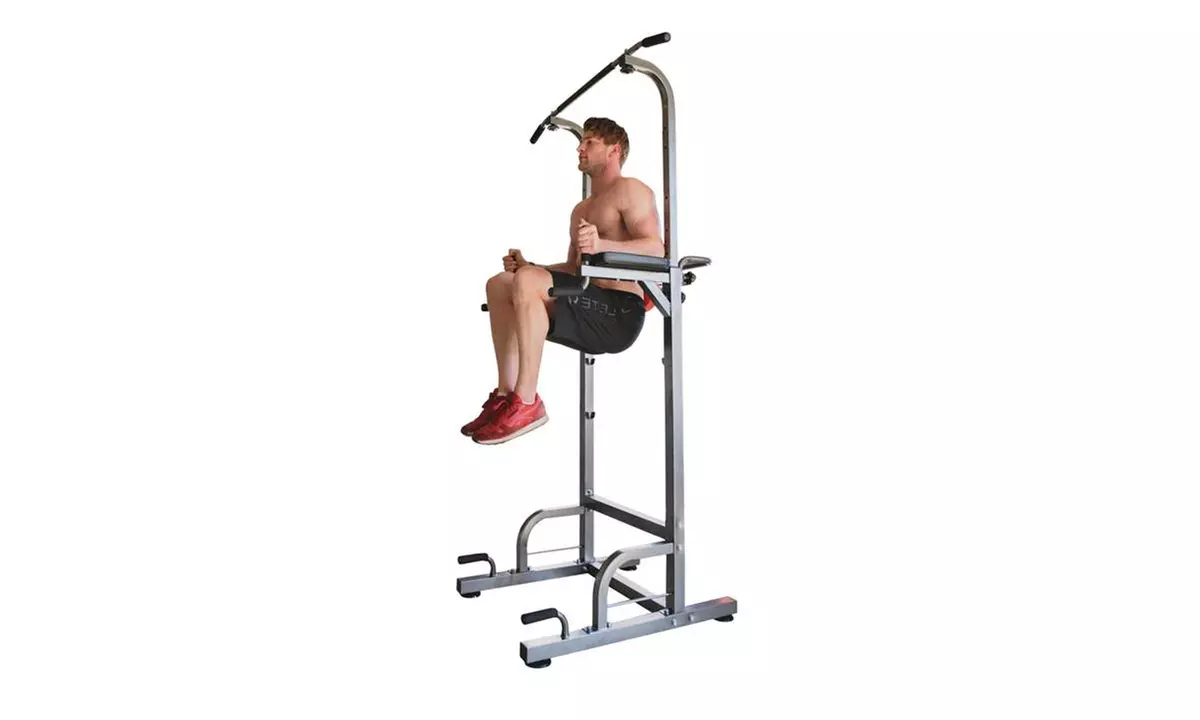 With Dip Station And Chin Pull Up Bar Relife Power Tower for Home Gym Workout - Primary Image