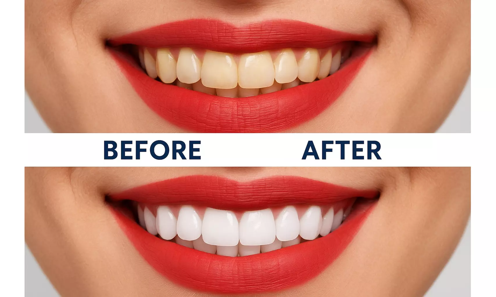 Professional 3D Teeth Whitening Kit w Remineralization Gel: 1 & 2 pack