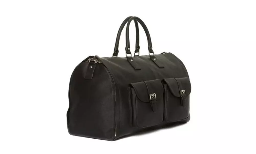 2-in-1 Convertible Duffel Carry-On Travel Bag and Suit Carrier - Second Medium