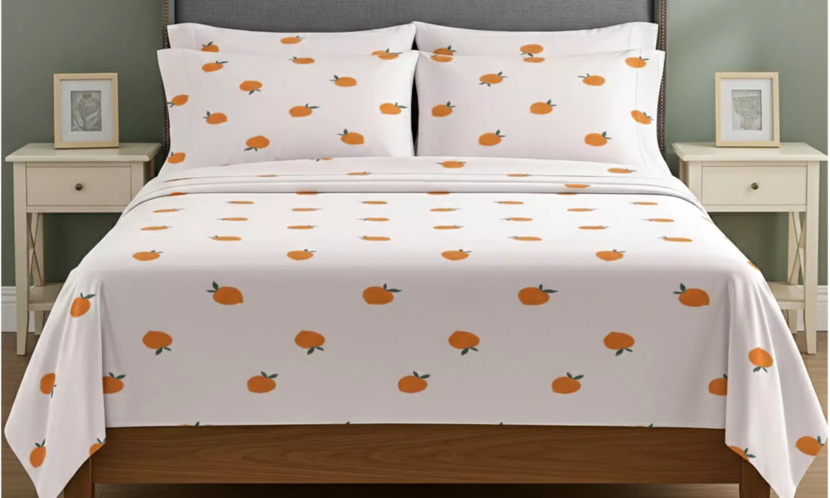 Luxury Home 6-Piece Microfiber Bed Sheet Set