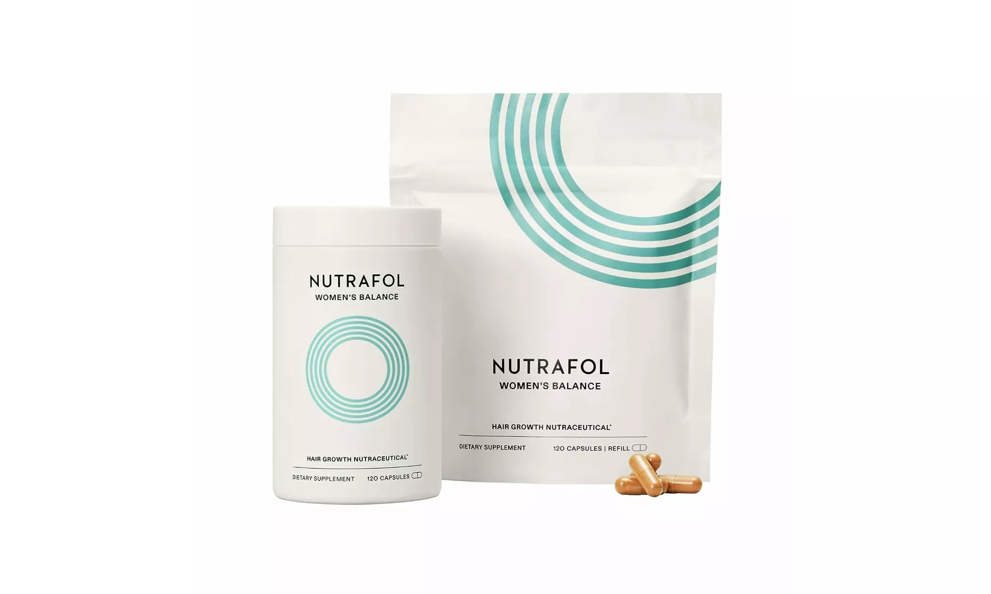 Nutrafol Women's Balance Hair Growth Supplement for Thicker, Fuller Hair