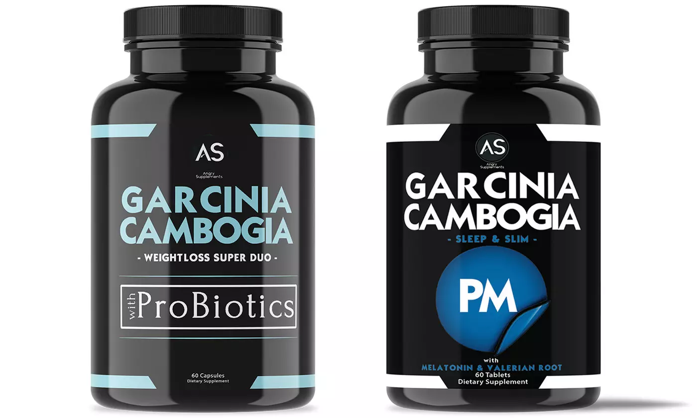 Angry Supplements Garcinia Cambogia PM and with Probiotics (2-Pack) - Primary Image