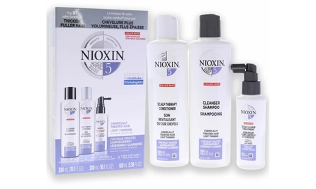 Nioxin Shampoo & Conditioner Thickening System 2 Or 5 - Full Size - 3 Piece Kit System 2