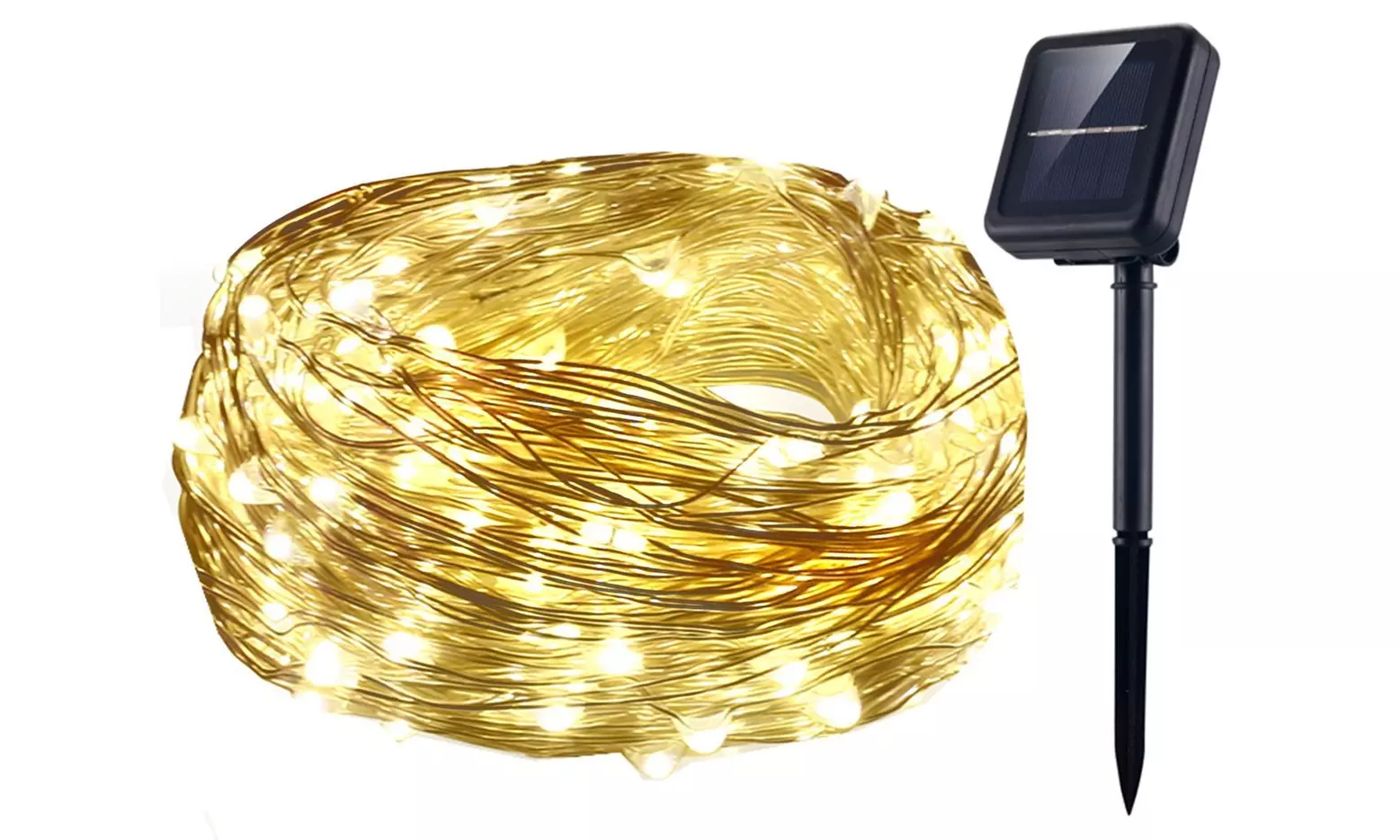 72 ft 200 LED Waterproof 8 Modes Outdoor String Lights for Garden - Primary Image