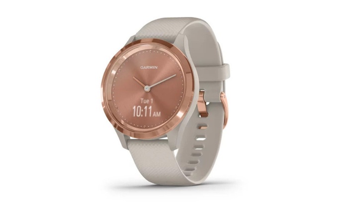 garmin rose gold band