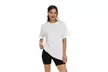 BILLIONHATS 6 Pack Womens Oversized Cotton T-Shirts, Crew Neck Short Sleeve - Second Medium