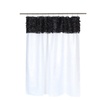 Image 6: Carnation Home Fashions Jasmine Fabric Shower Curtain