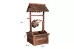 Kinbor Wooden Fountain Waterfall Fountain with Pump & Barrel Outdoor Waterfall - Second Medium