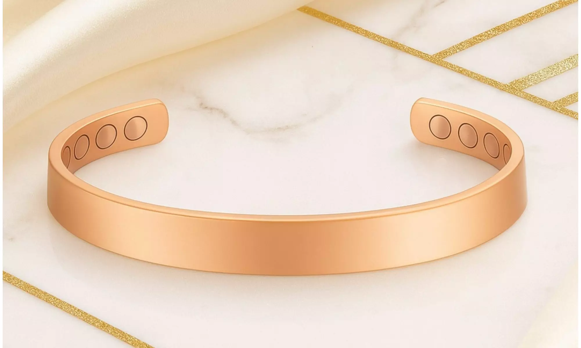Copper Magnetic Therapy Bracelet - Durable Copper Healing Energy Band