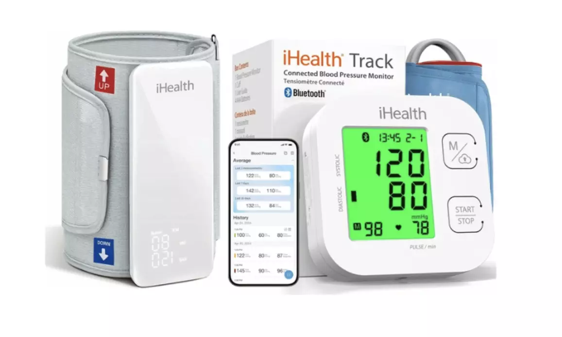 iHealth Neo & Track Smart Blood Pressure Monitors – Bluetooth Connectivity