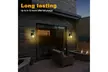 Solar Wall Lanterns Outdoor 2 Pack - Second Medium