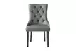 Harry Leather PU / Velvet Dining Chair - Set of 2 by Inspired Home - Second Medium