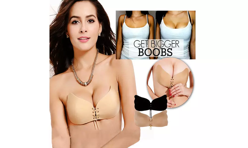 Dream Cleavage Bra -- Self Adhesive ,Backless & Invisible No Strap Bra - Primary Image